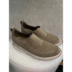 Sorel Out N About Slip On Shoes Sage NL3584-365 Casual Women's 10.5